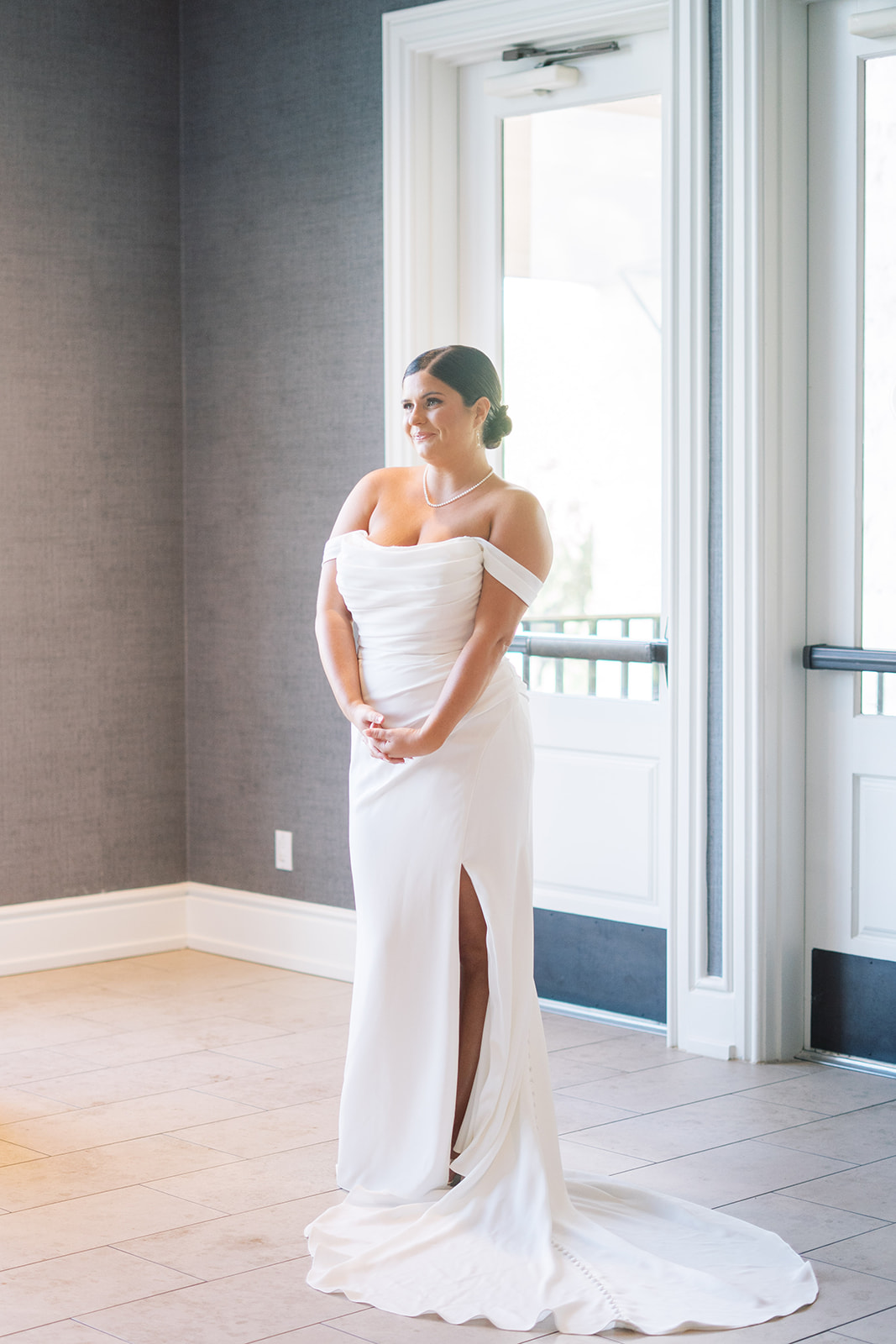Bride at the Baltimore wedding