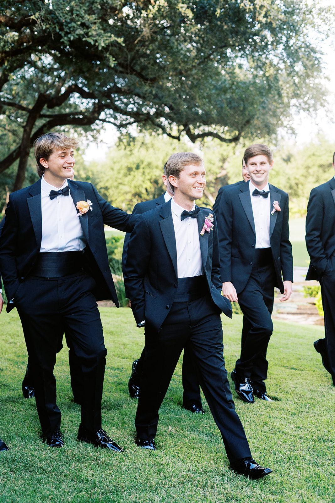 Groomsmen at the Baltimore wedding
