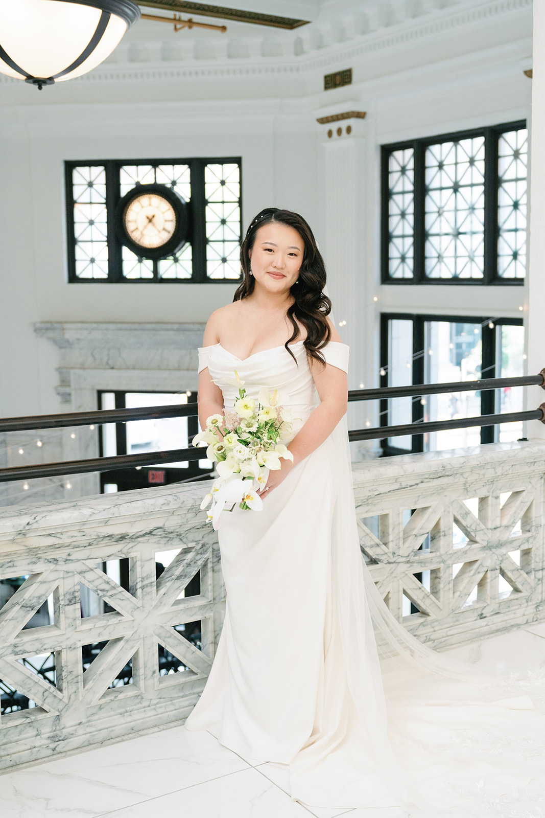 Bride at the Citizens Ballroom wedding