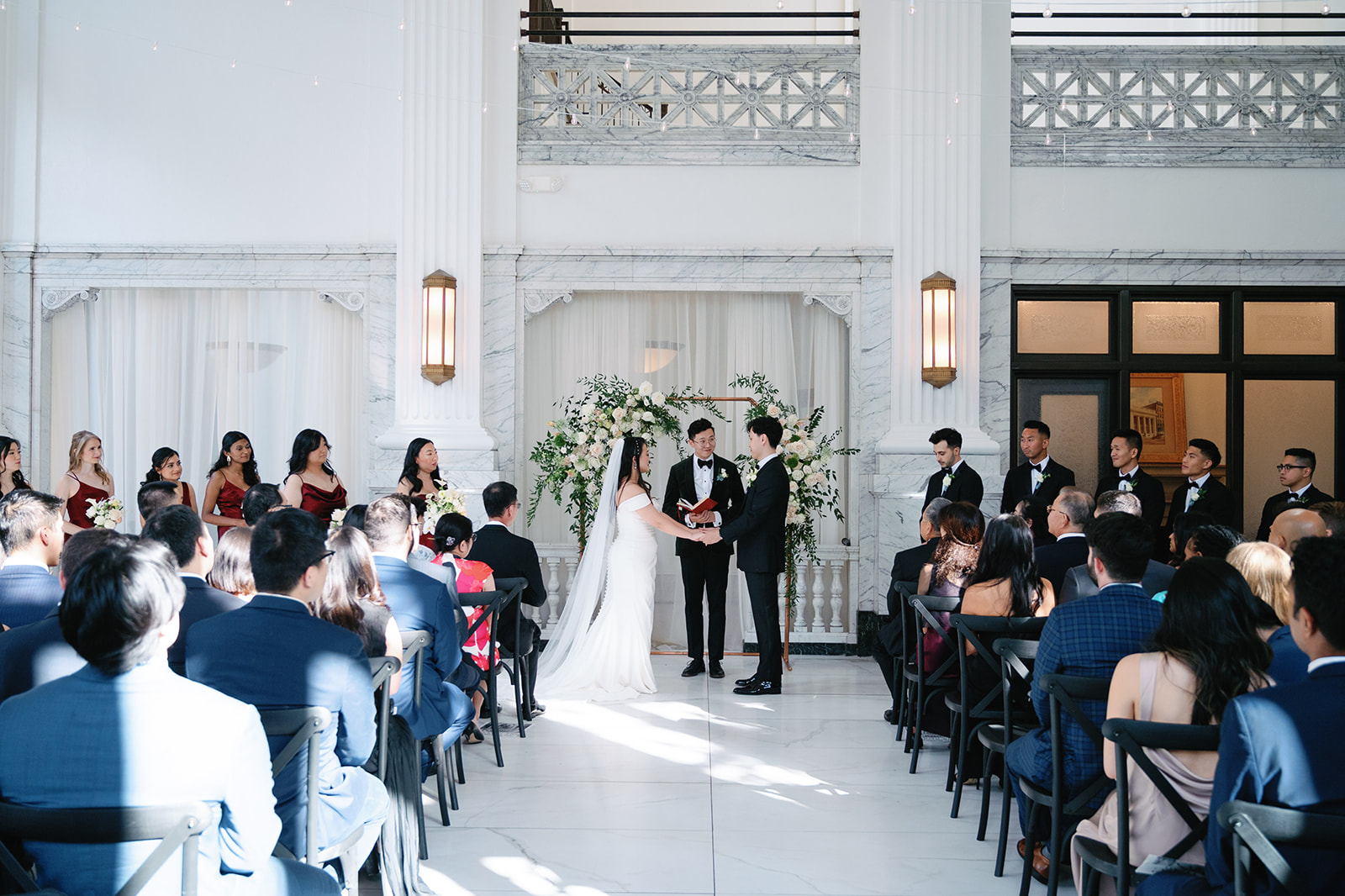 Citizens Ballroom wedding ceremony